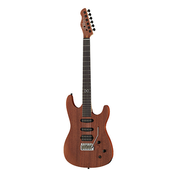chapman guitars electric guitars chapman guitars ml-1 electric guitar - natural mahogany