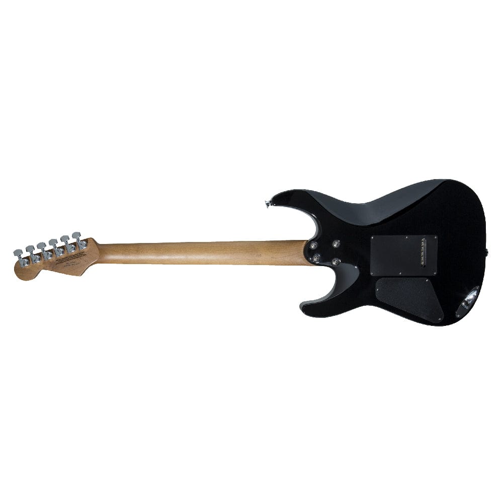 charvel electric guitars black charvel pro-mod dk24 hh 2pt cm 6 string electric guitar