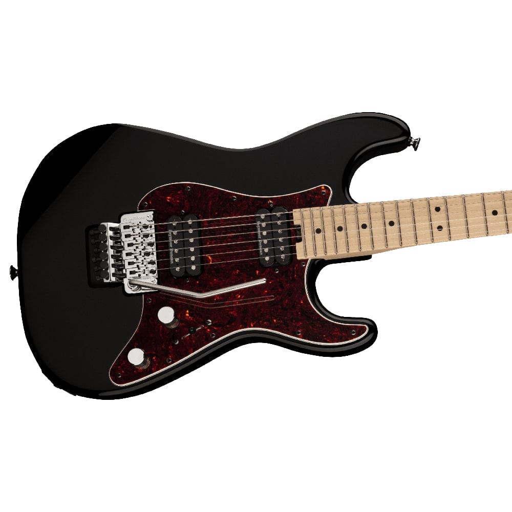charvel electric guitars charvel pro mod so cal style1 2h fr electric guitar #color_gamera-black