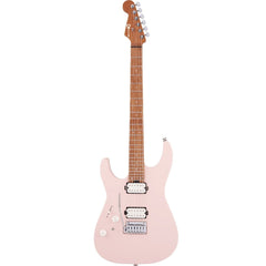 Charvel Electric Guitars Satin Shell Pink Charvel Pro-Mod DK24 HH 2PT 6 String Electric Guitar - Left Handed