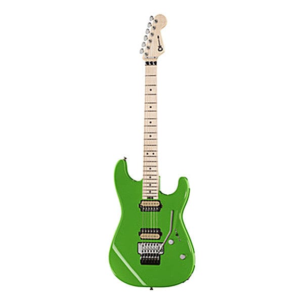 charvel electric guitars slime green charvel pro mod sd1 2h fr electric guitar