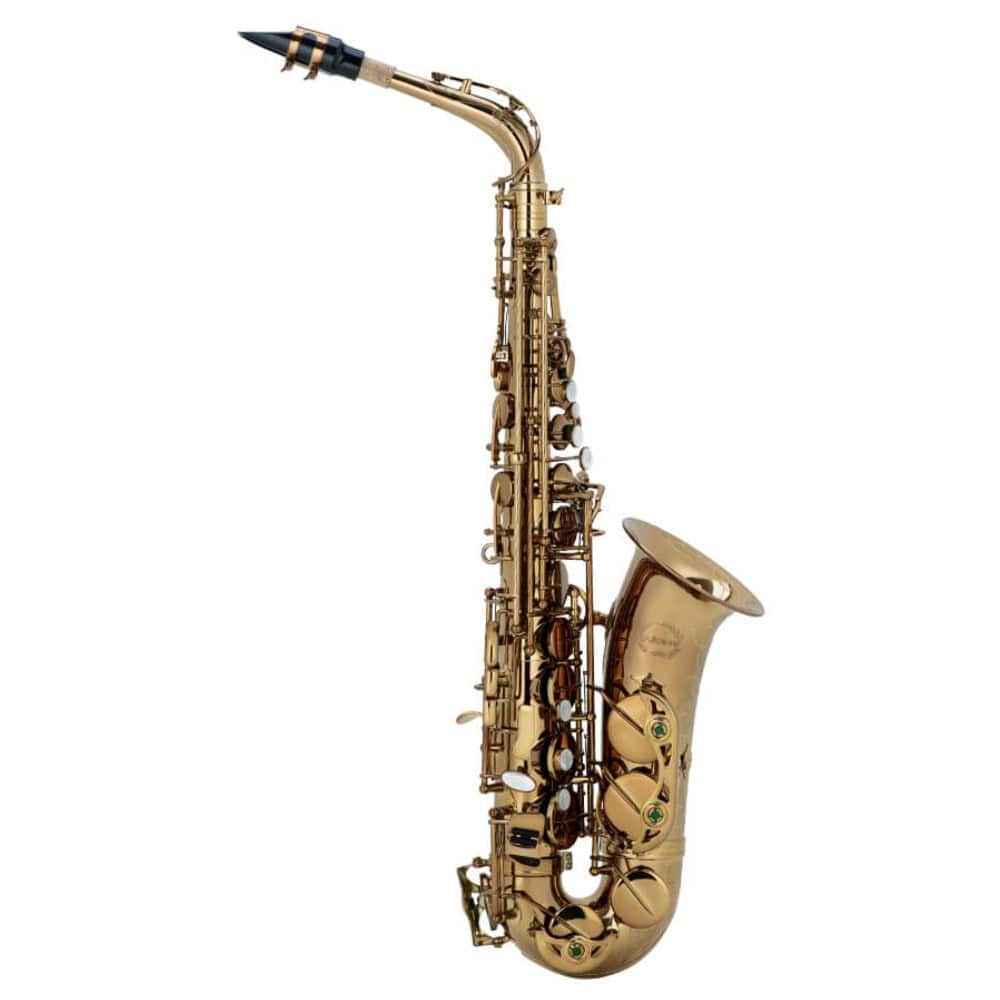 chateau saxophones cognac chateau chenonceau series cas-80 alto saxophone - silver #color_cognac
