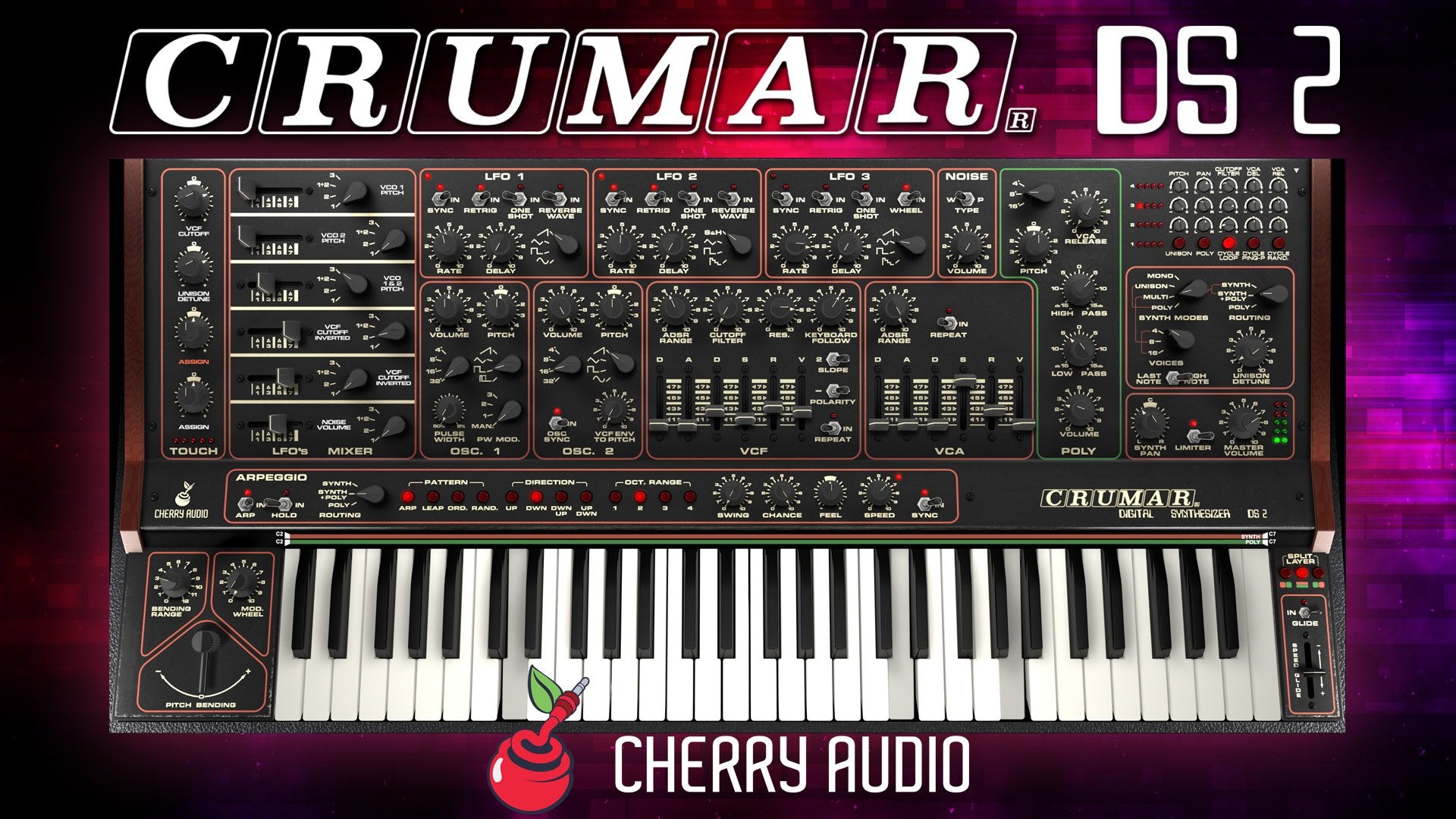 Cherry Audio Crumar DS-2 Synthesizer