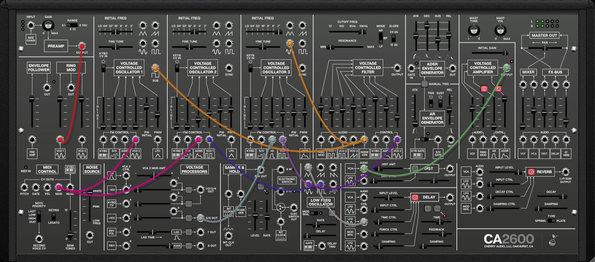 Cherry Audio Virtual Instruments Cherry Audio CA2600 Synthesizer – Professional Audio Software & Plugin