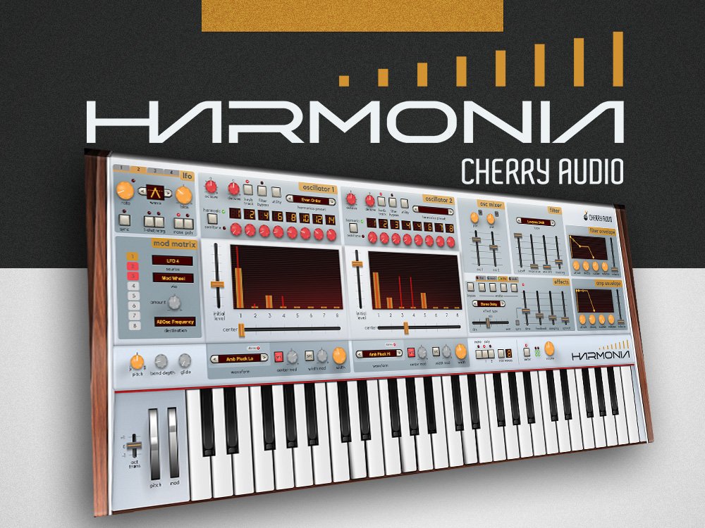 Cherry Audio Virtual Instruments Cherry Audio Harmonia Synthesizer