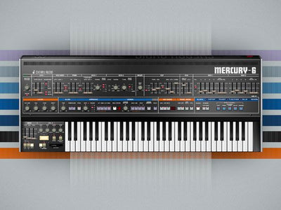 Cherry Audio Mercury-6 Synthesizer – Professional Audio Software & Plugin