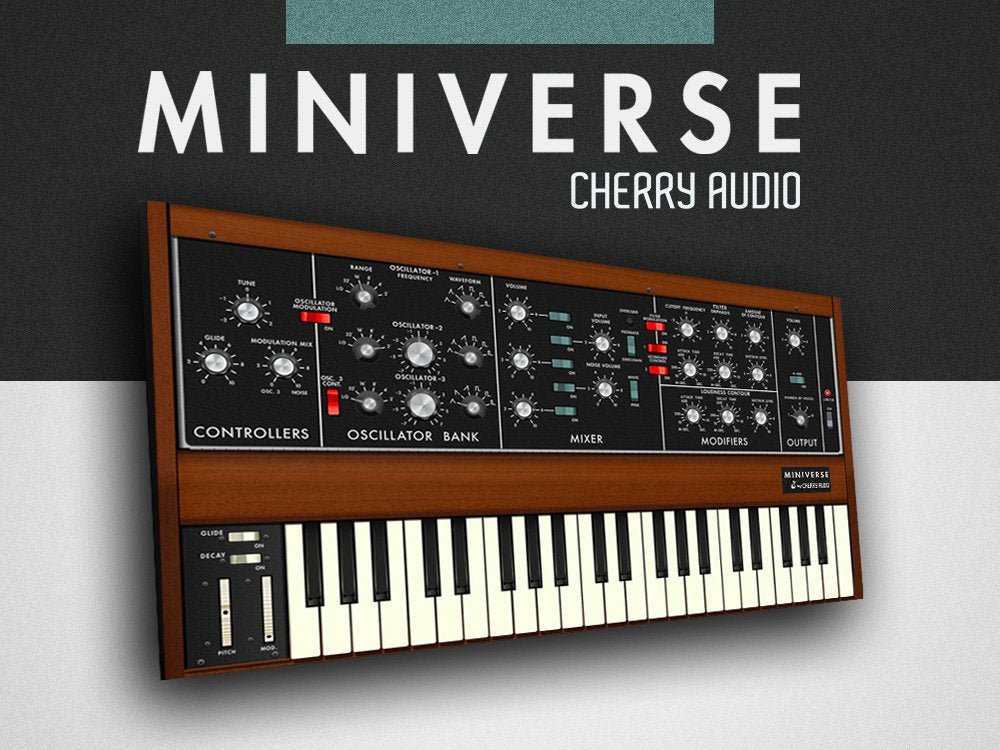 Cherry Audio Virtual Instruments Cherry Audio Miniverse Synthesizer