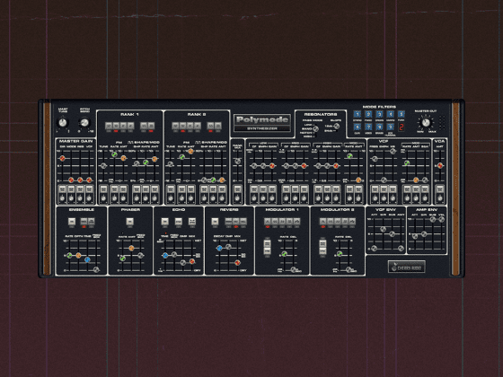 Cherry Audio Virtual Instruments Cherry Audio Polymode Synthesizer – Professional Audio Software & Plugin