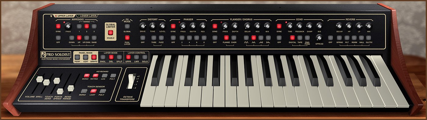 Cherry Audio Virtual Instruments Cherry Audio Pro Soloist Synthesizer