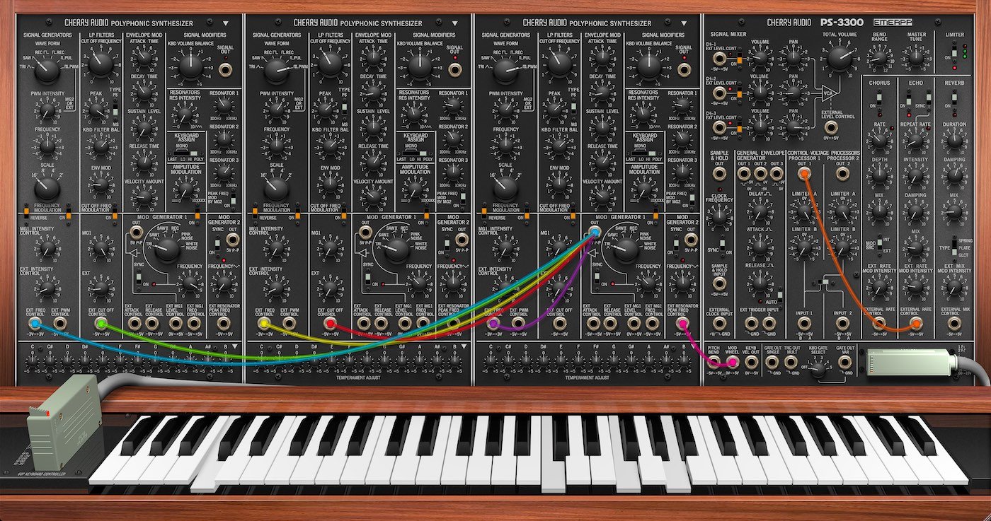 Cherry Audio Virtual Instruments Cherry Audio PS-3300 Synthesizer