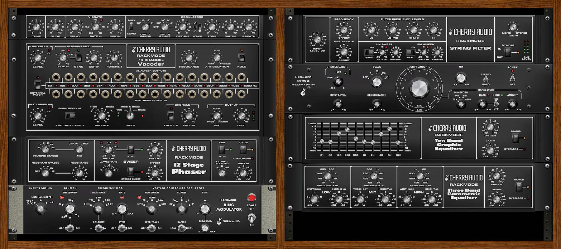 Cherry Audio Virtual Instruments Cherry Audio Rackmode Signal Processors