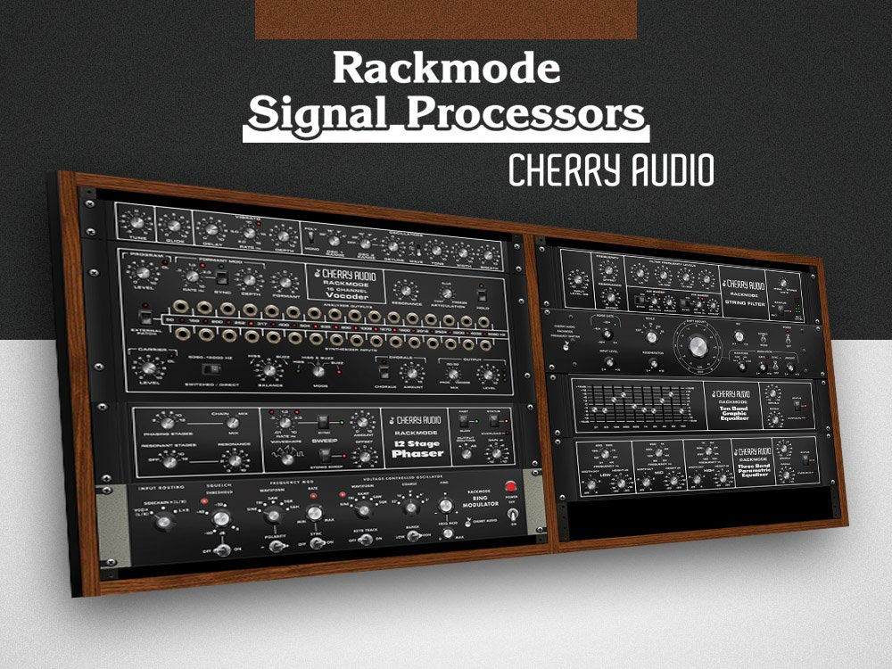Cherry Audio Virtual Instruments Cherry Audio Rackmode Signal Processors