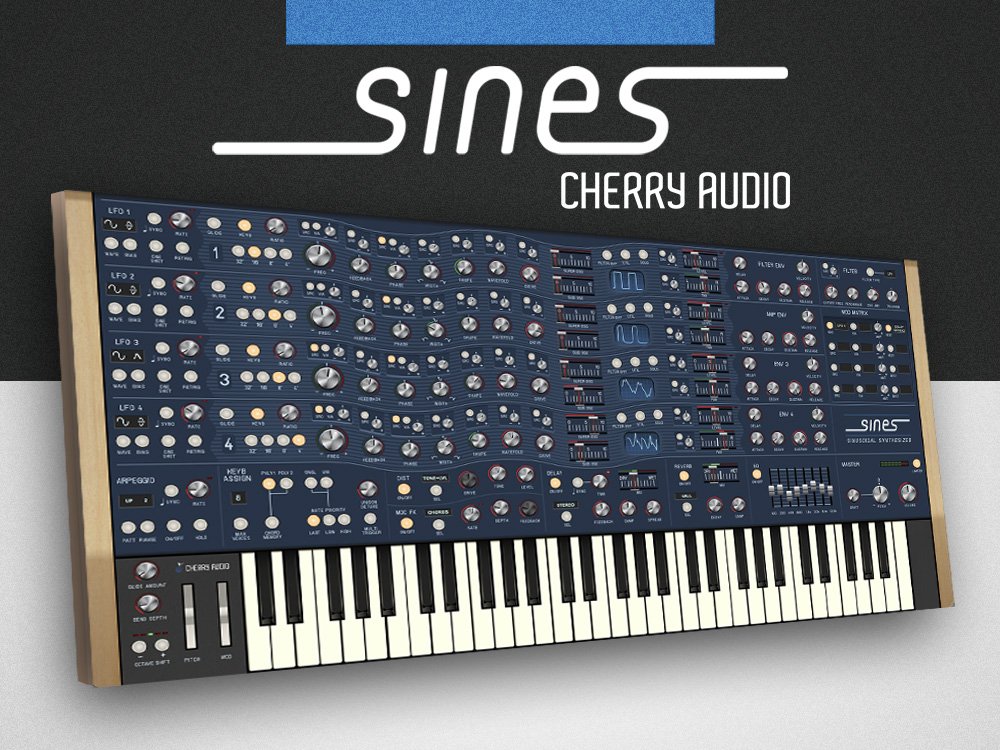 Cherry Audio Virtual Instruments Cherry Audio Sines Synthesizer