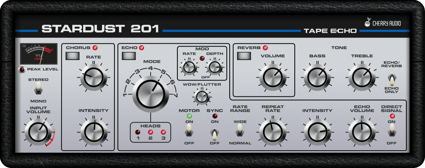 Cherry Audio Virtual Instruments Cherry Audio Stardust 201 Tape Echo