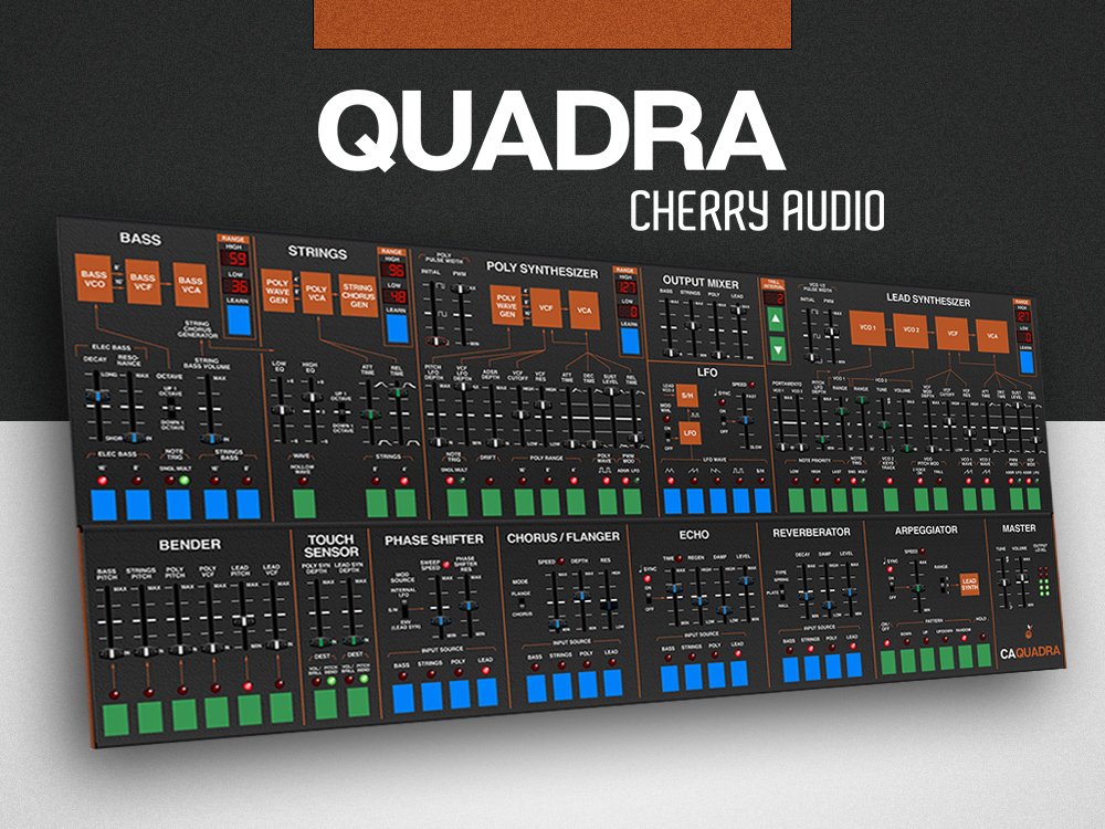 Cherry Audio Virtual Instruments Cherry Audio Synth Pioneer Collection