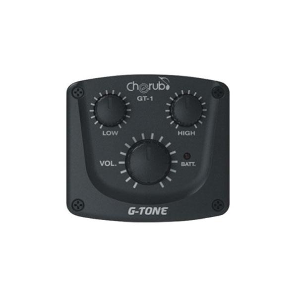 cherub pickups cherub gt-1 2-band eq acoustic gitar pickup