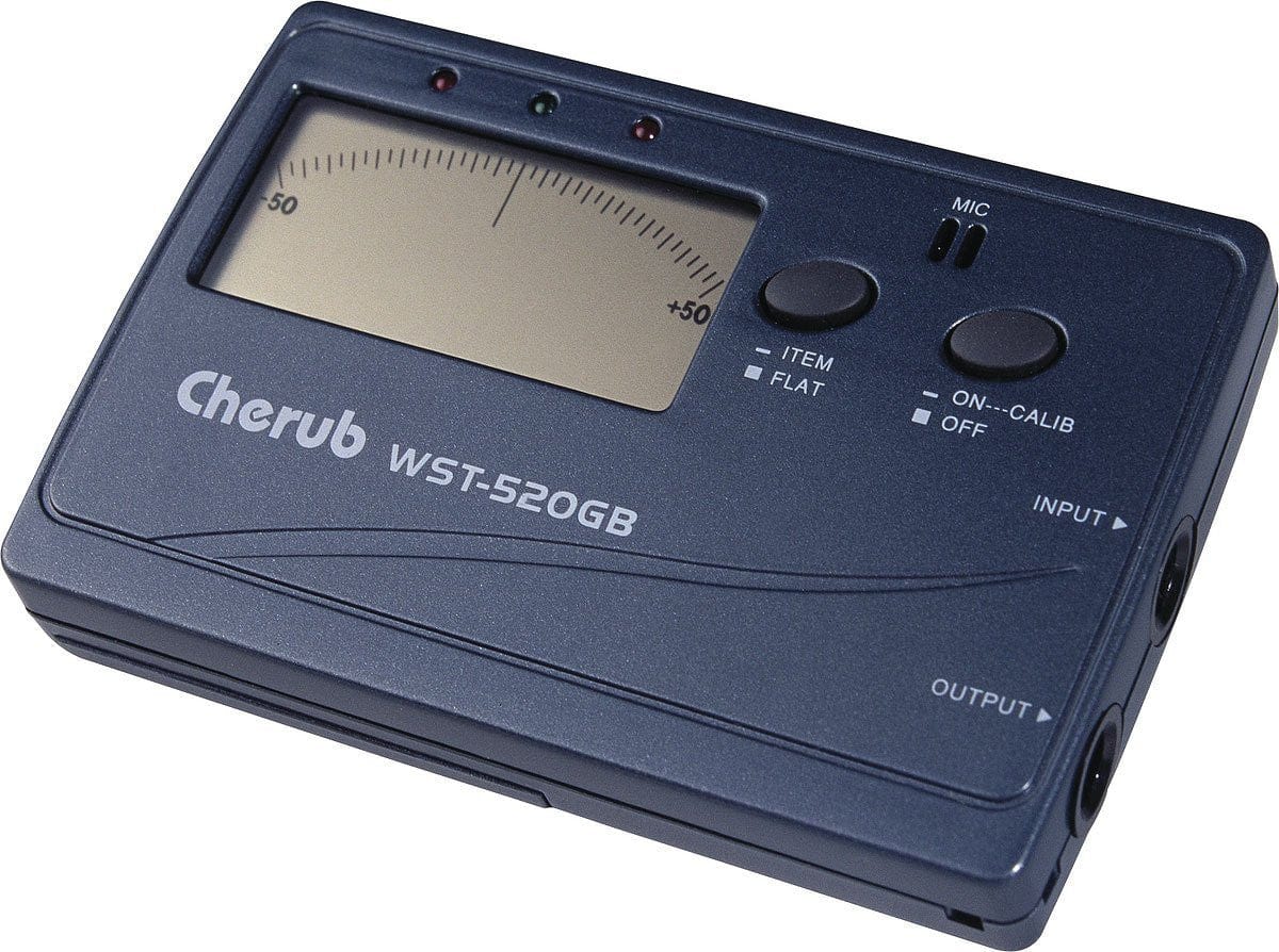 cherub tuners cherub wst-520gb auto guitar/bass tuner