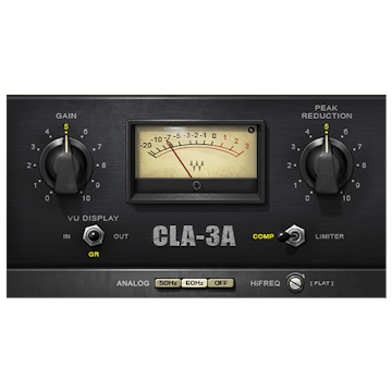 Waves CLA-3A Compressor / Limiter: Compressor/Limiter Plugin