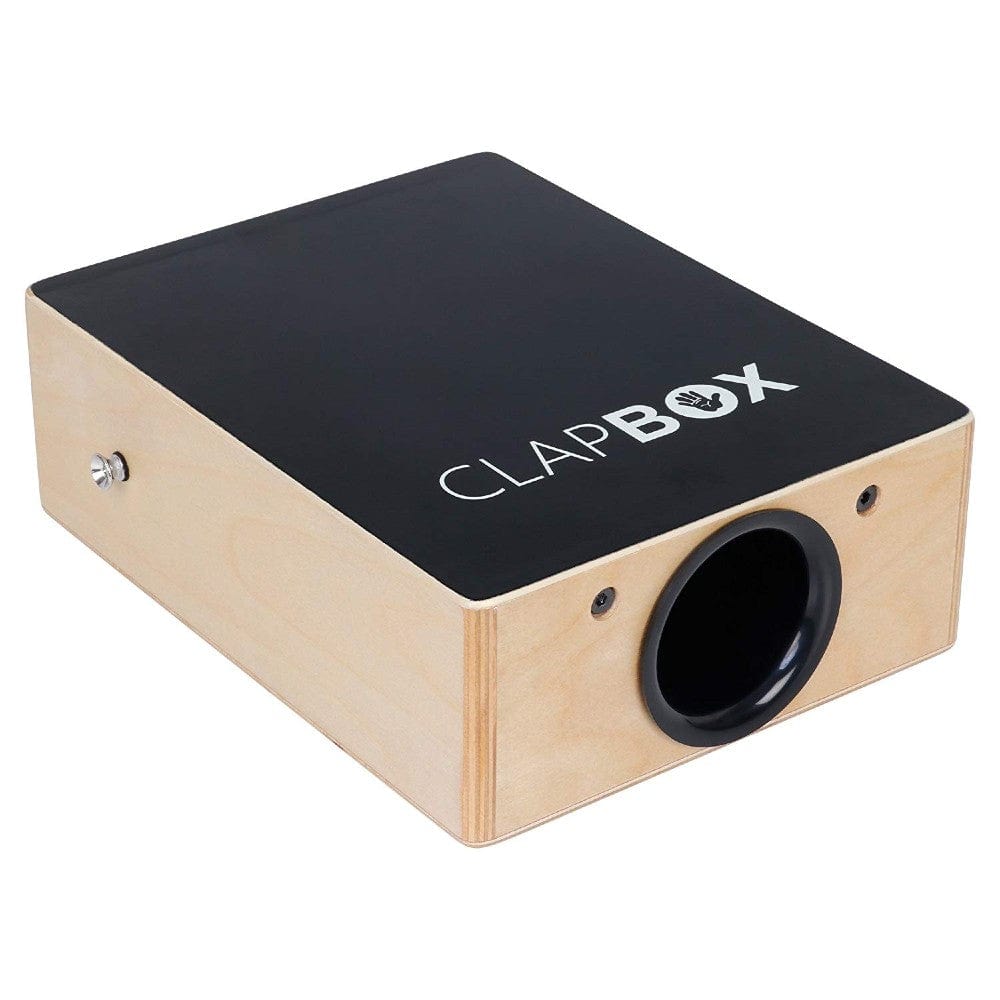 clapbox cajons clapbox cb 05 travel cajon - zebra wood