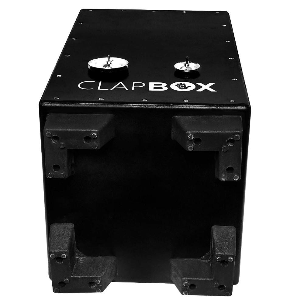 clapbox cajons clapbox cb22 jingle cajon- black