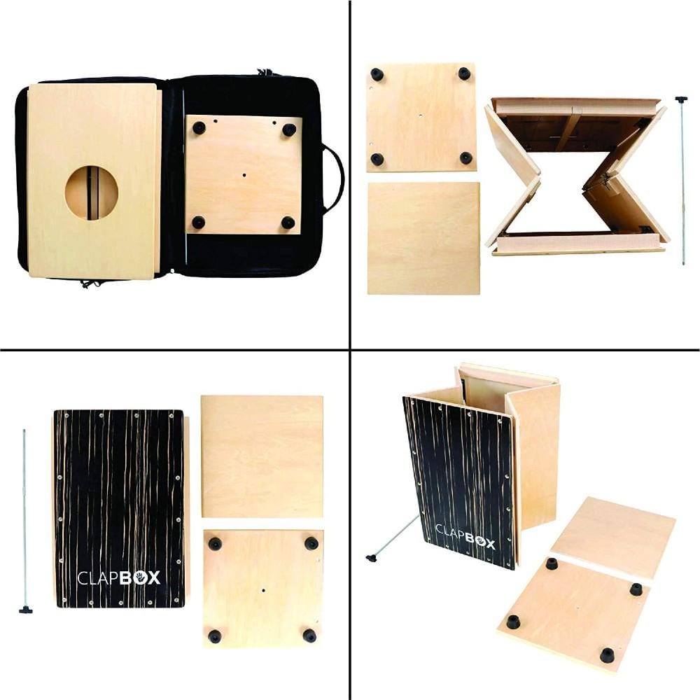 clapbox cajons clapbox collapsible foldable cajon