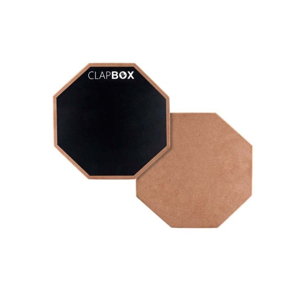clapbox practice pads & devices clapbox drum practice pad 12 inch- black