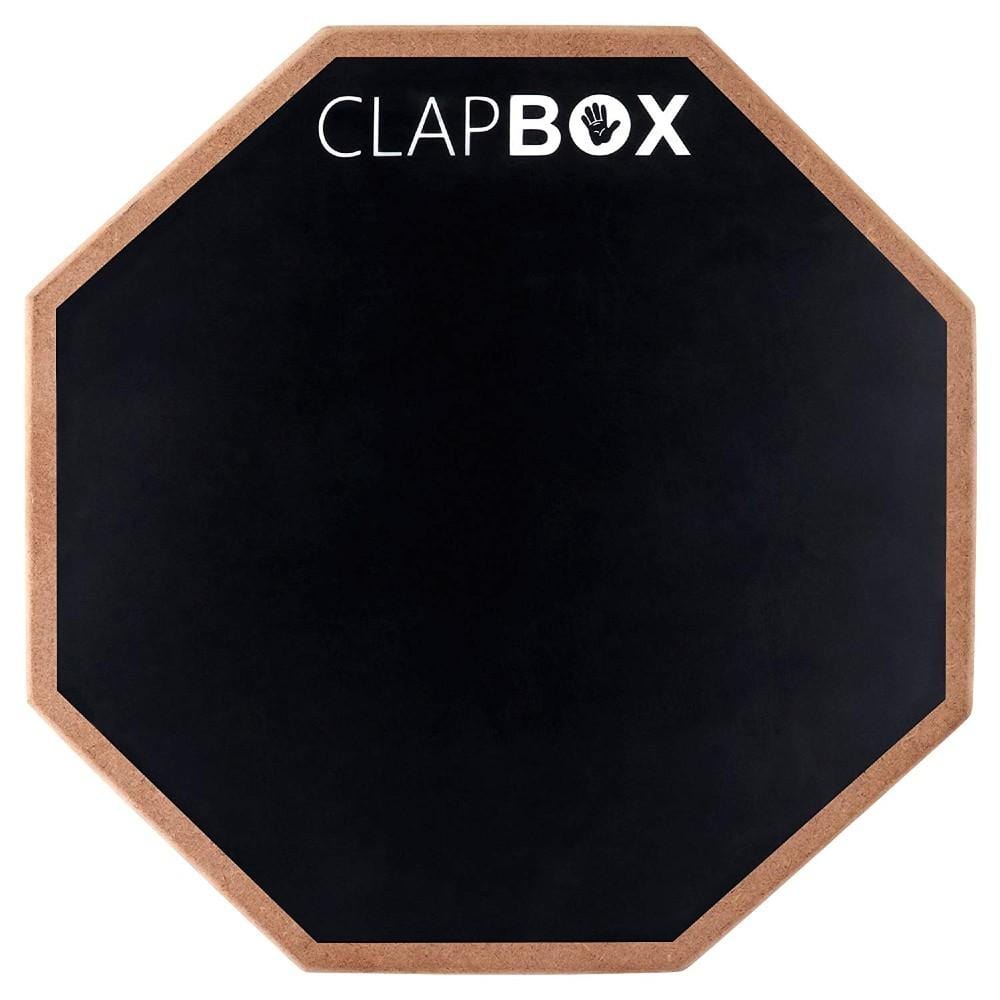 clapbox practice pads & devices clapbox drum practice pad 12 inch- black