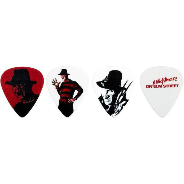 clayton picks clayton nightmare on elm street guitar picks 6-pack white medium