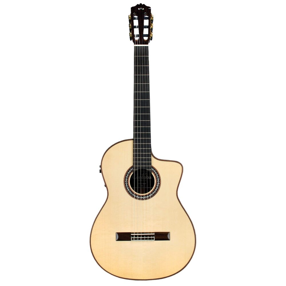 cordoba classical guitars cordoba gk pro negra cutaway classical guitar - natural