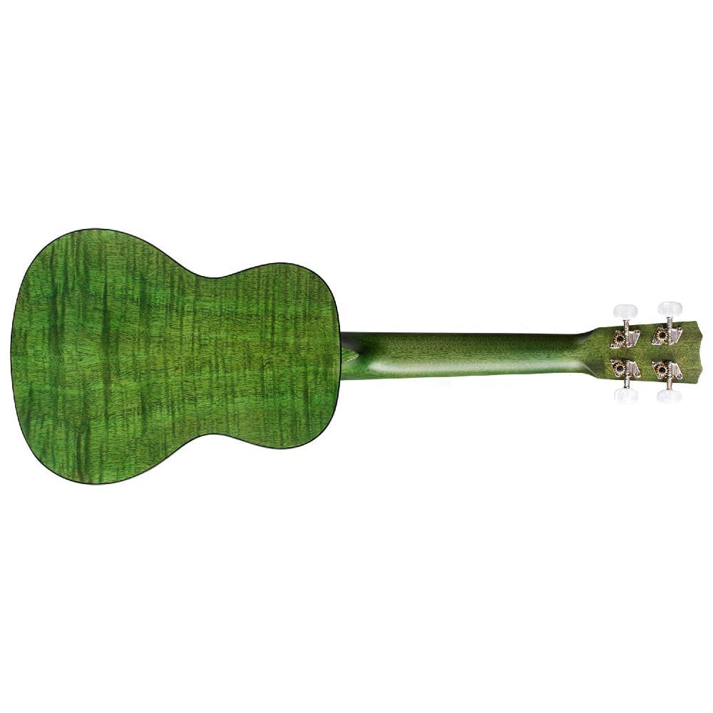 cordoba concert ukuleles cordoba 15cfm flamed mahogany concert ukulele #color_jade-green