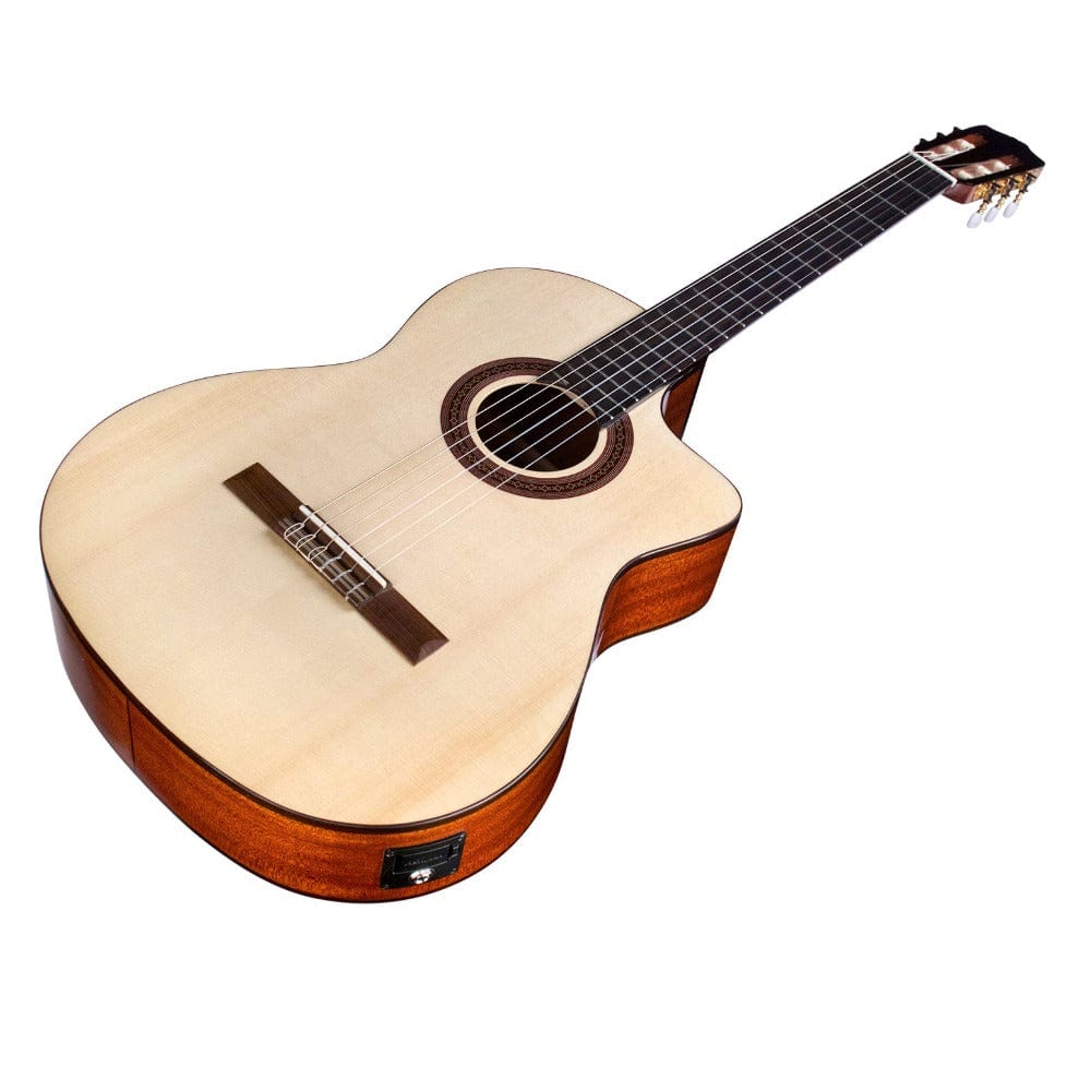 cordoba electro acoustic guitars cordoba c5-ce spruce classical 6 string electro acoustic guitar