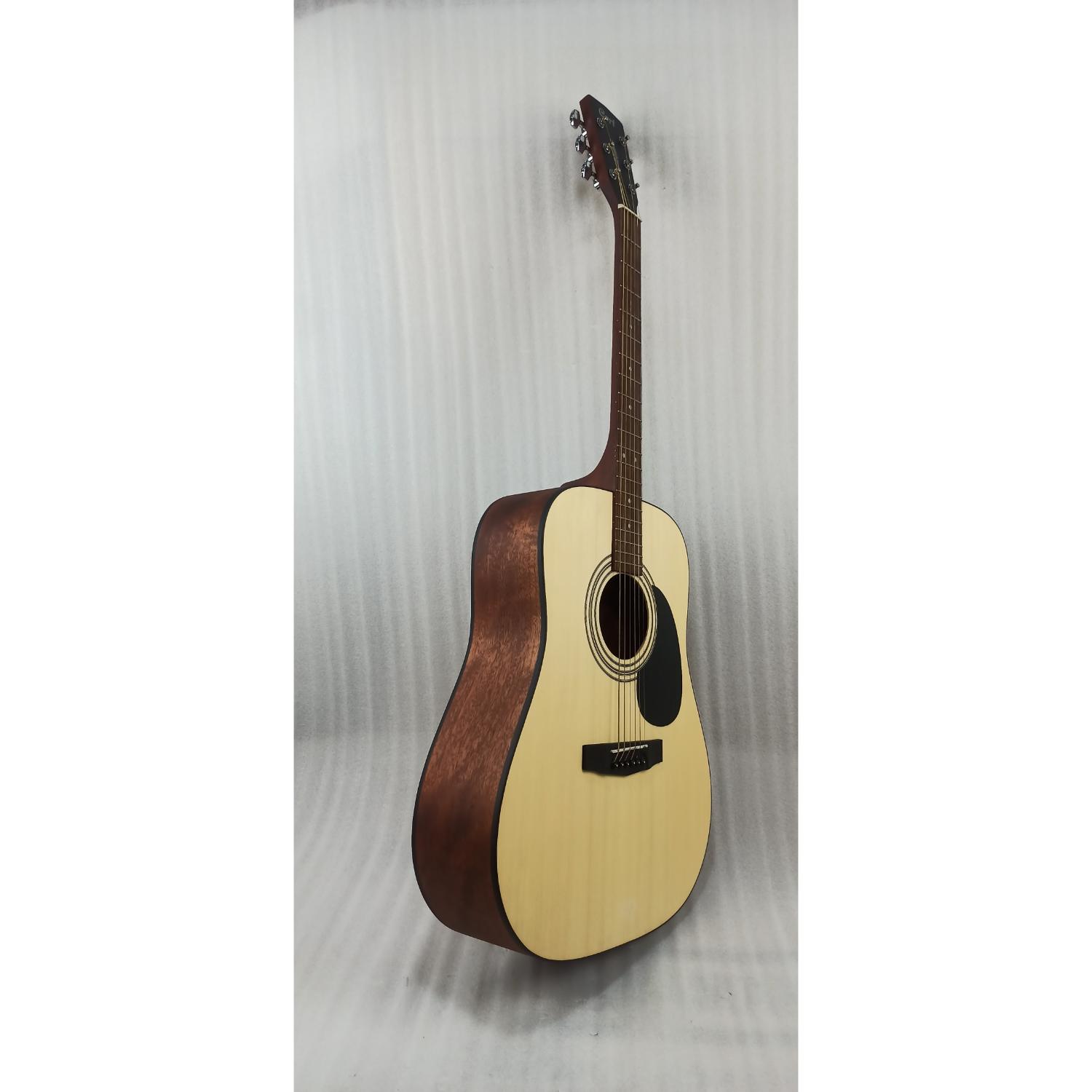 Cort Acoustic Guitars 202401110386 Cort AD810 Dreadnought Acoustic Guitar with E-Book - Open Box