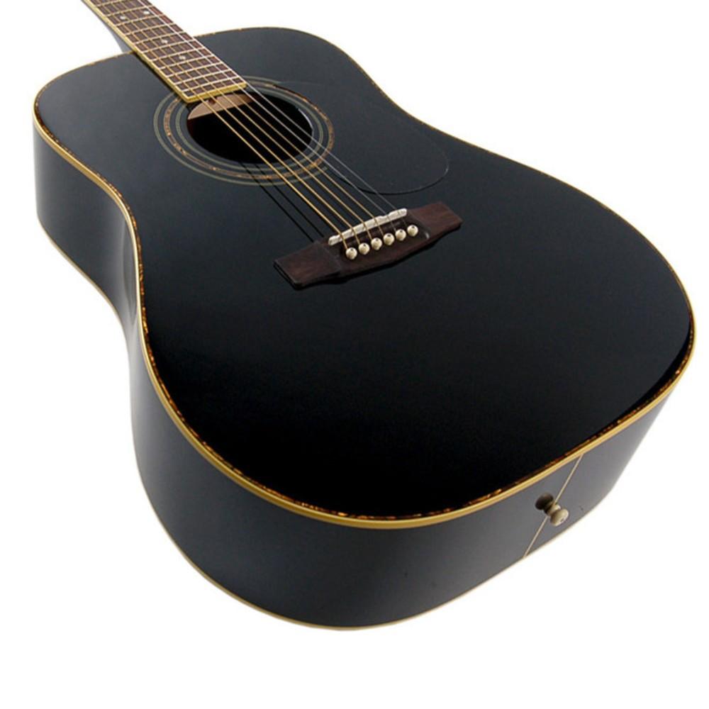 cort acoustic guitars cort ad880 dreadnought acoustic guitar #color_black