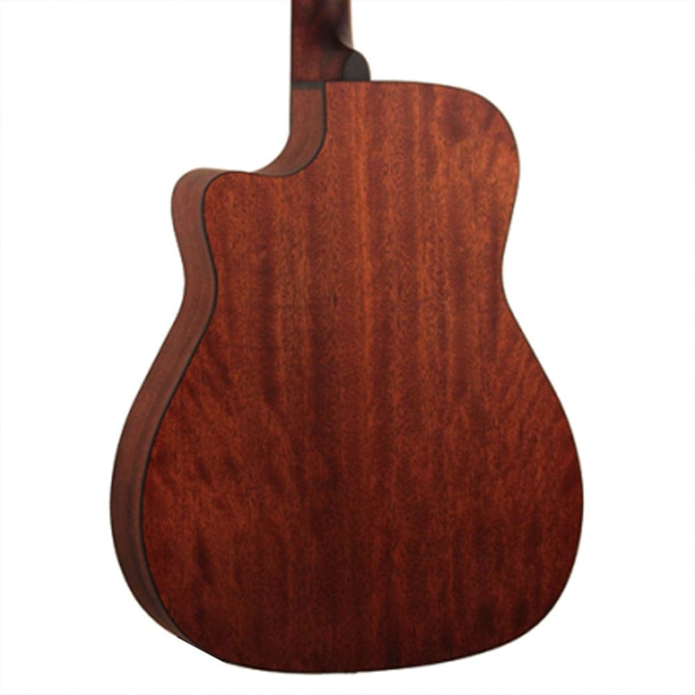 cort acoustic guitars cort af500c standard series cutaway 6 string acoustic guitar #type_bundle,color_open-pore