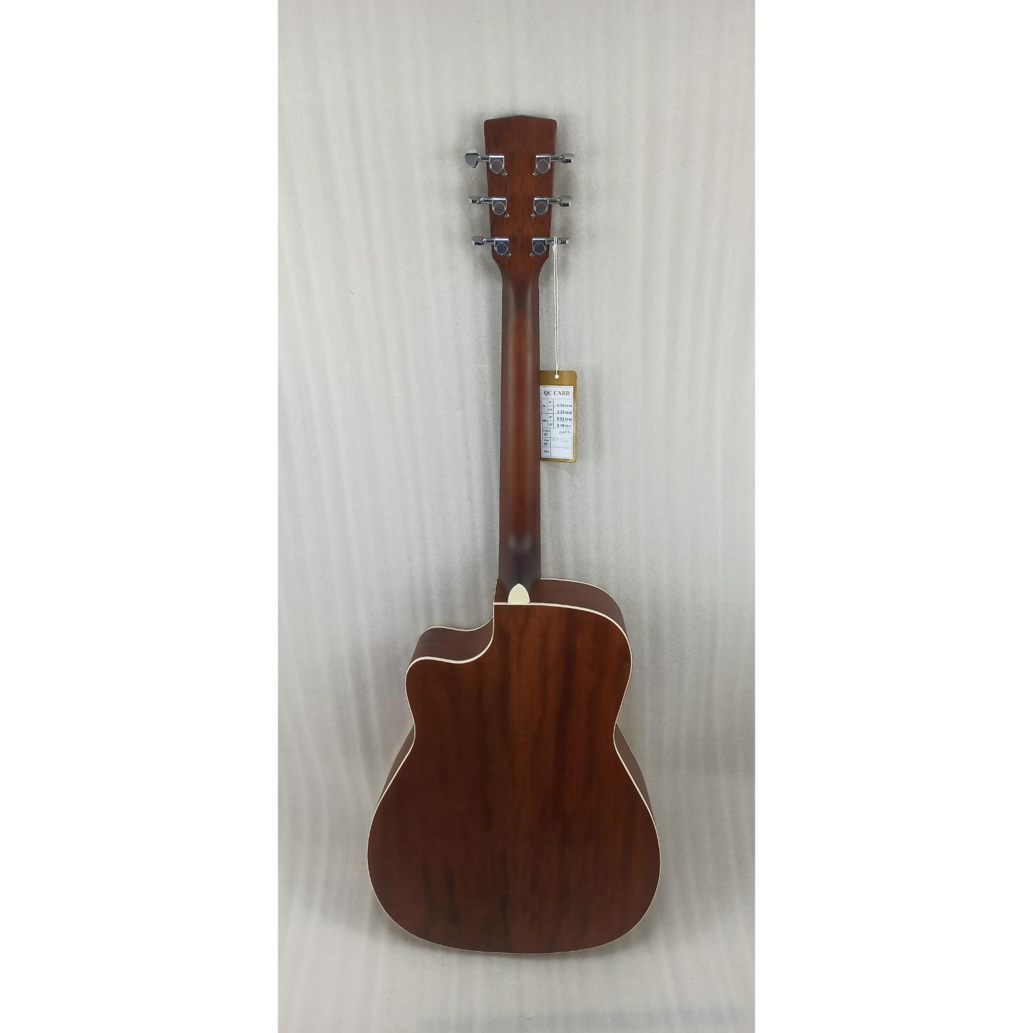 Cort Acoustic Guitars Cort AF500C Standard Series Cutaway 6 String Acoustic Guitar - Open Box
