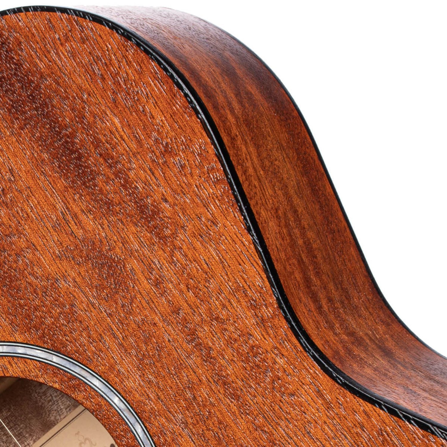 Cort Acoustic Guitars Cort AF510M-OP Concert Body 6 String Acoustic Guitar - Open Pore#type_pack,color_open-pore