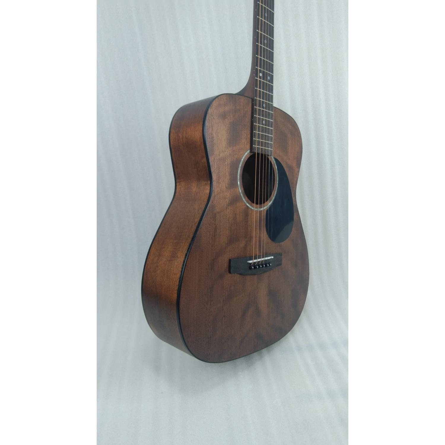 Cort Acoustic Guitars Cort AF510M-OP Concert Body 6 String Acoustic Guitar - Open Pore - Open Box B Stock#barcode_202501104114