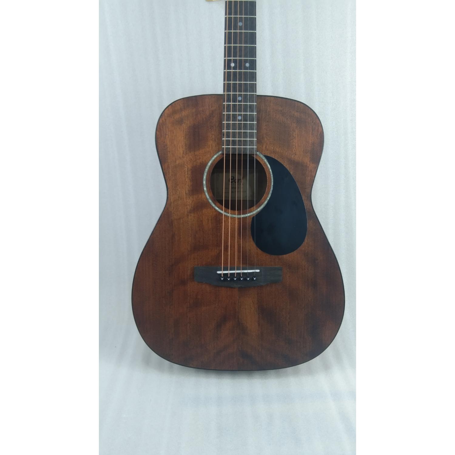 Cort Acoustic Guitars Cort AF510M-OP Concert Body 6 String Acoustic Guitar - Open Pore - Open Box B Stock#barcode_202501104114