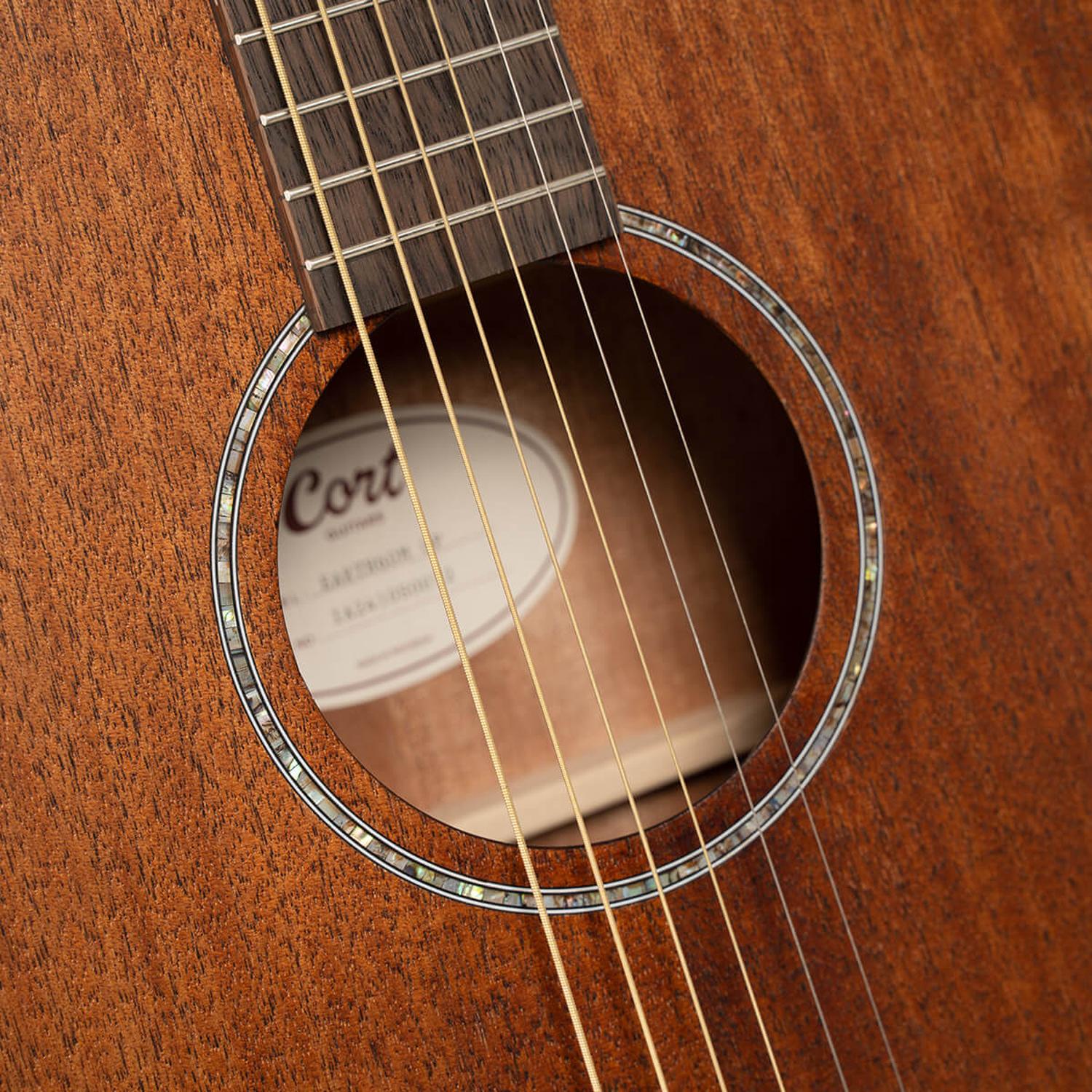 Cort Acoustic Guitars Cort EARTH60M 6 String Acoustic Guitar #color_open-pore
