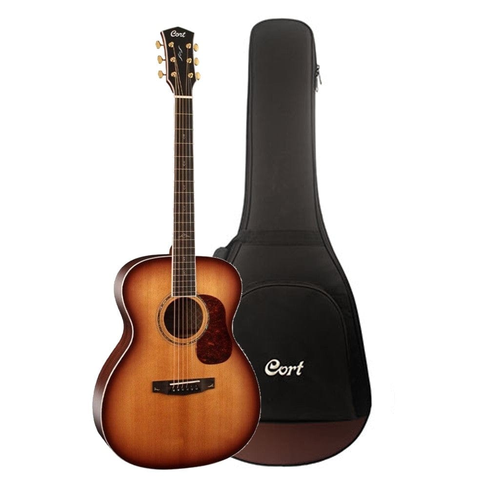 cort acoustic guitars cort gold-o8 lb acoustic guitar with case
