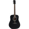 Cort Acoustic Guitars Single / Black Satin Cort AD810 Dreadnought Acoustic Guitar with E-Book