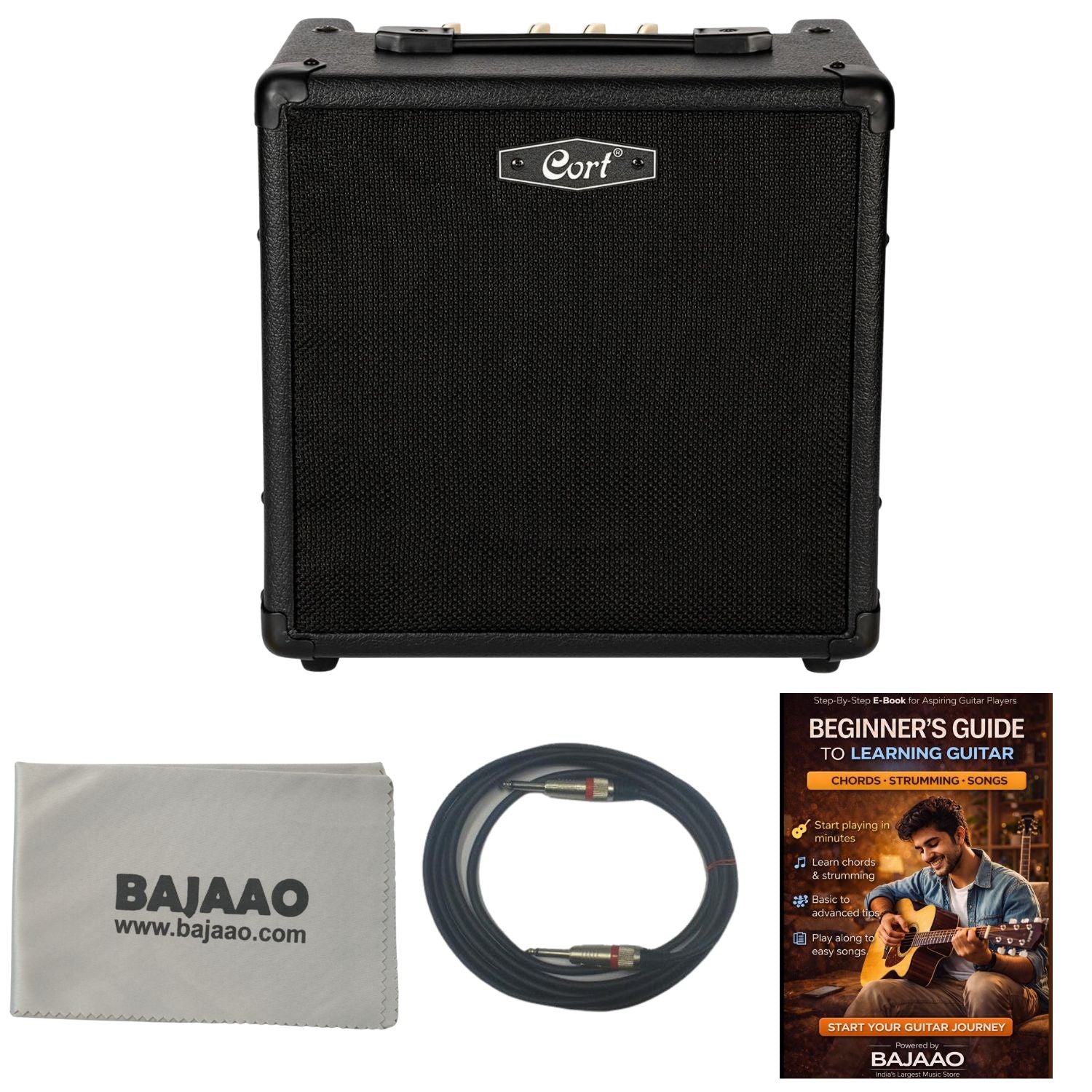 Cort Bass Combo Amplifiers Bundle Cort CM20B 20 Watt Combo Bass Amplifiers