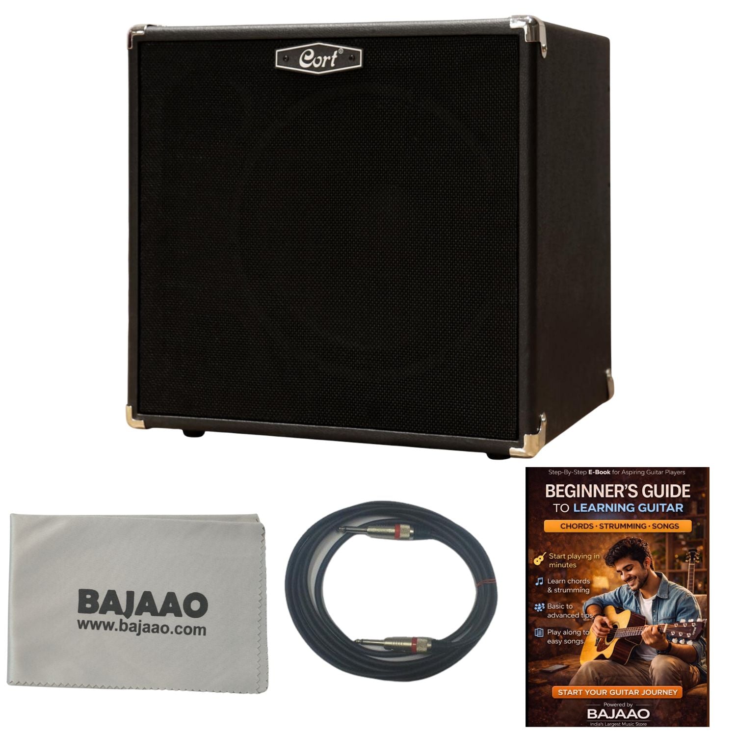 Cort Bass Combo Amplifiers Bundle Cort CM40B 40 Watt Bass Guitar Amplifier #type_bundle