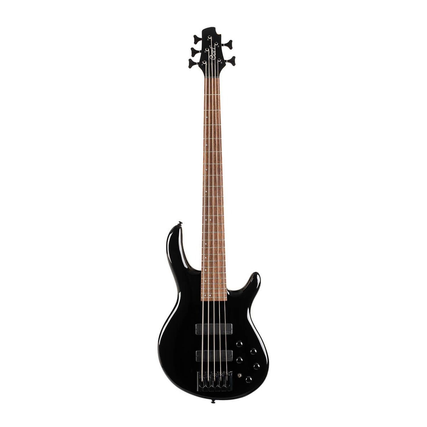 Cort Bass Guitar Black Cort C5 Deluxe 5 String Bass Guitar