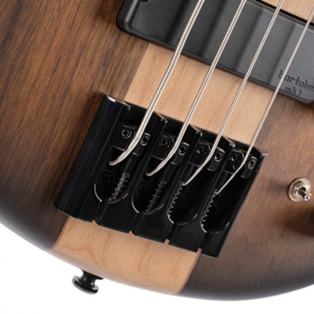 cort bass guitars antique brown burst cort c4 plus ovmh artisan series 4 string electric bass guitar