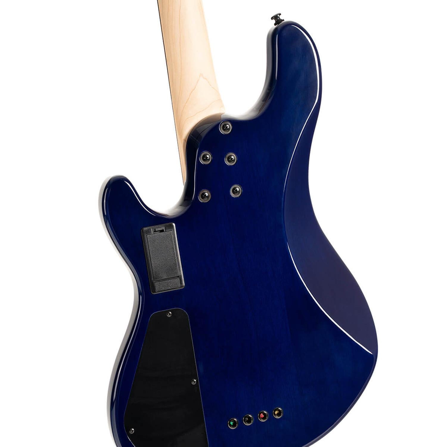 Cort Bass Guitars Blue Burst Cort GB-Fusion 4 4 String Bass Guitar with Gig Bag