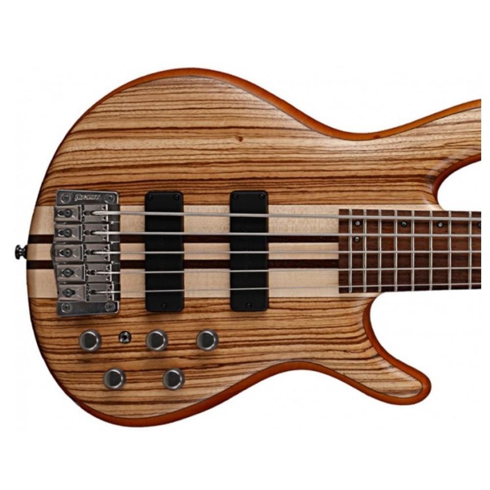 cort bass guitars cort a5 custom z 5-string bass guitar with case