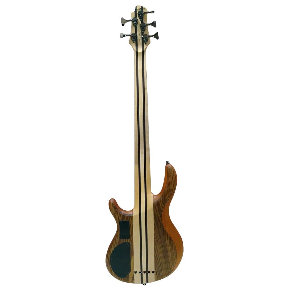 cort bass guitars cort a5 custom z 5-string bass guitar with case