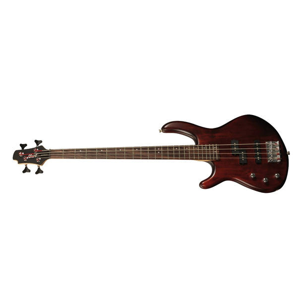 cort bass guitars cort action 4-string left handed bass guitar