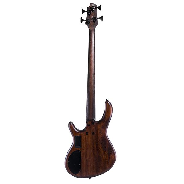 cort bass guitars cort b4 plus mh-opm 4 string bass guitar - open pore mahogany